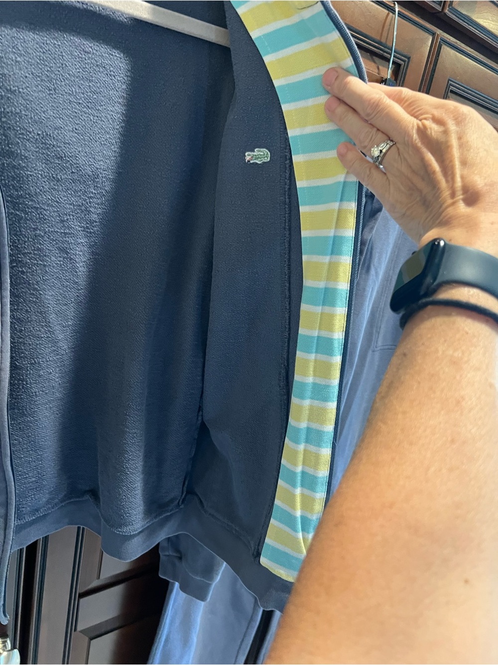 Lacoste Vintage Steel Grey Sport Track Suit Full-Zip Jacket and Pants - 38 (S-M) - Picture 7 of 16